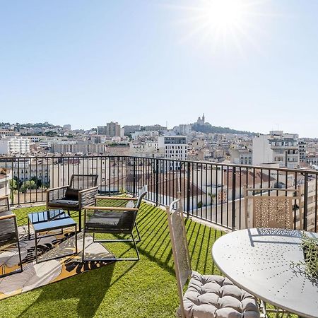 Appartamento Marseille: Superbe Vue Sur Notre-Dame De La Garde Esterno foto