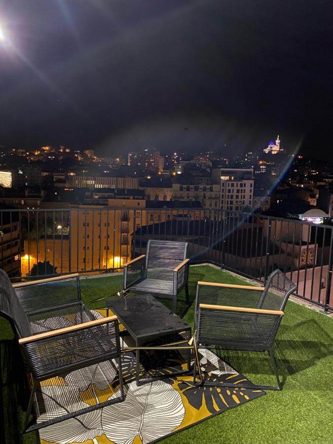 Appartamento Marseille: Superbe Vue Sur Notre-Dame De La Garde Esterno foto