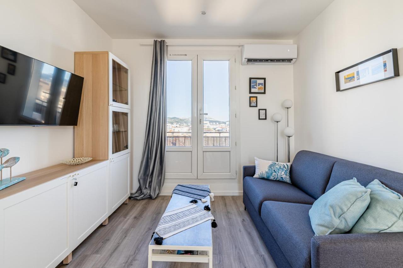 Appartamento Marseille: Superbe Vue Sur Notre-Dame De La Garde Esterno foto