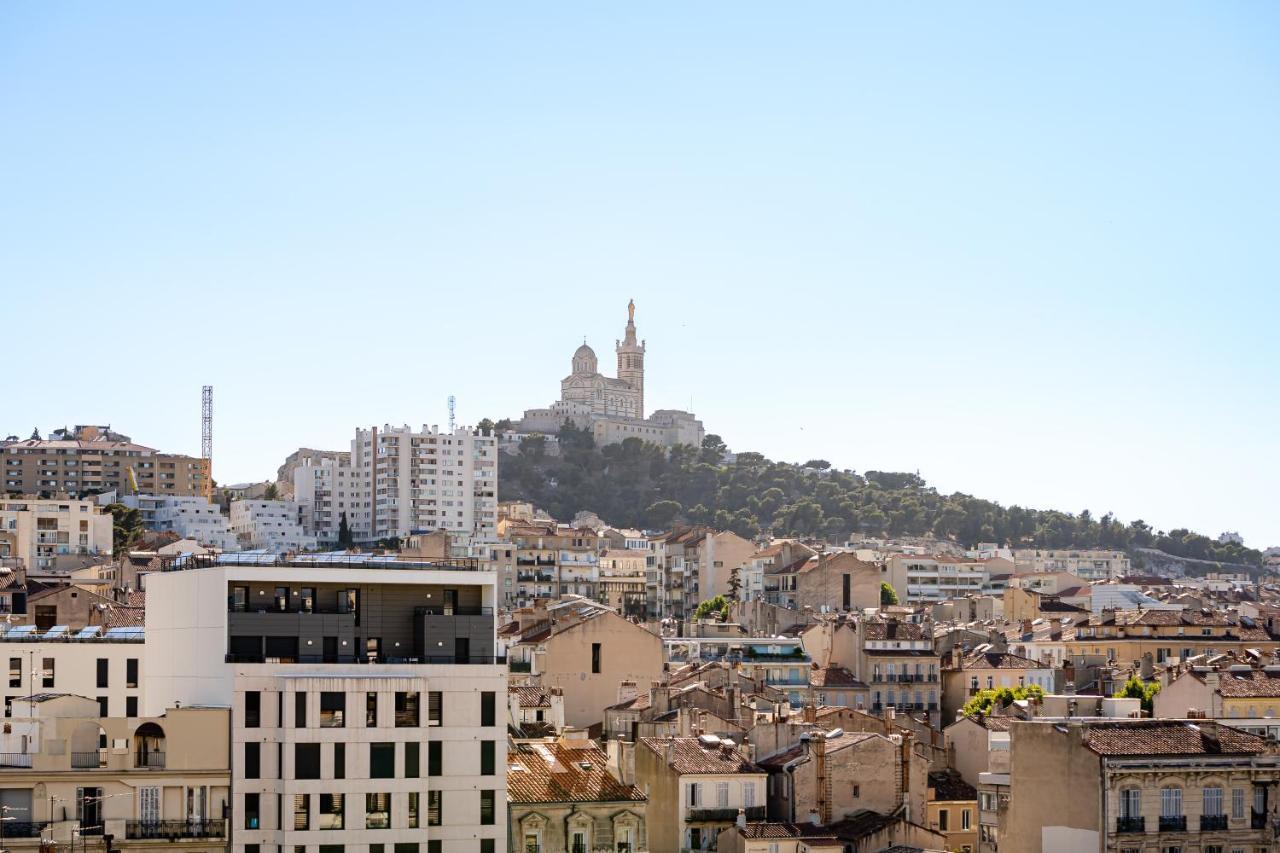 Appartamento Marseille: Superbe Vue Sur Notre-Dame De La Garde Esterno foto