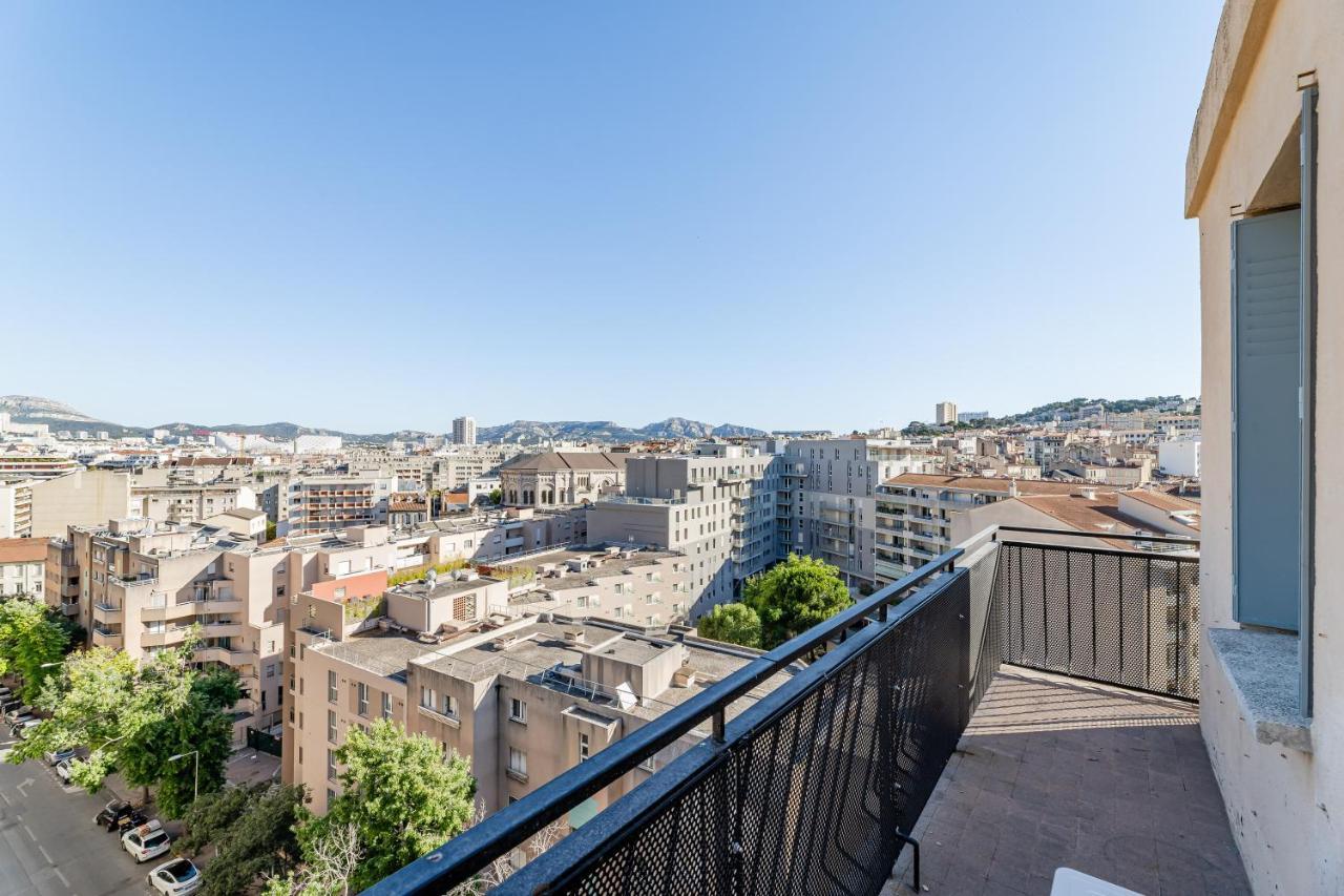 Appartamento Marseille: Superbe Vue Sur Notre-Dame De La Garde Esterno foto